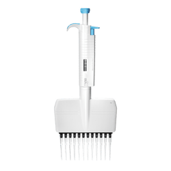 MicroPette Plus 12-channel Adjustable Volume Mechanical Pipettes - Manual Pipette - Fully Autoclavable - Dlab - Biofargo -