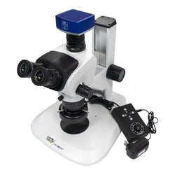 Trinocular Microscope-Eyepiece with 10X magnification and 23mm adjustable viewing-With intelligent measuring camera-1 unit per case-Biologix - Biofargo -