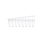 200μL PCR 8-Strip Tube with Lids RNase-/DNase-free Nonpyrogenic (Clear - Dome Snap Lock Cap) - Cellprobio - Biofargo -