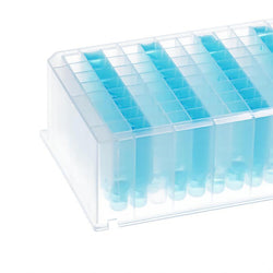 2mL Square Well V Bottom 96 Deep Well Plate - PP - Clear - Bagged - Cellprobio - Biofargo -