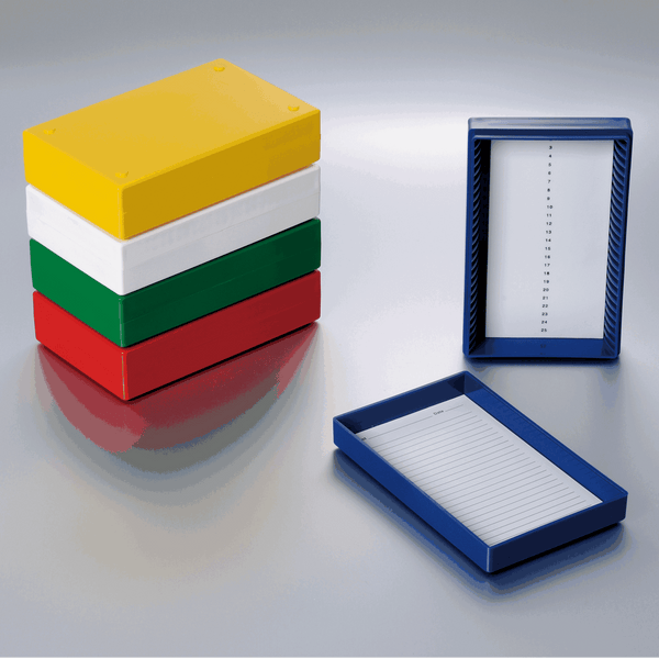 Slide Storage Boxes, Plastic