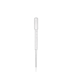 3ml Pasteur Pipette - Extended Tip - Sterilized - Biofargo -