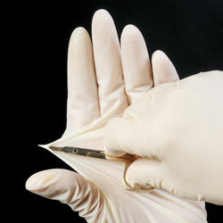 Disposable Latex Gloves-S M L Sizes-Natural Off-White-Biologix - Biofargo -