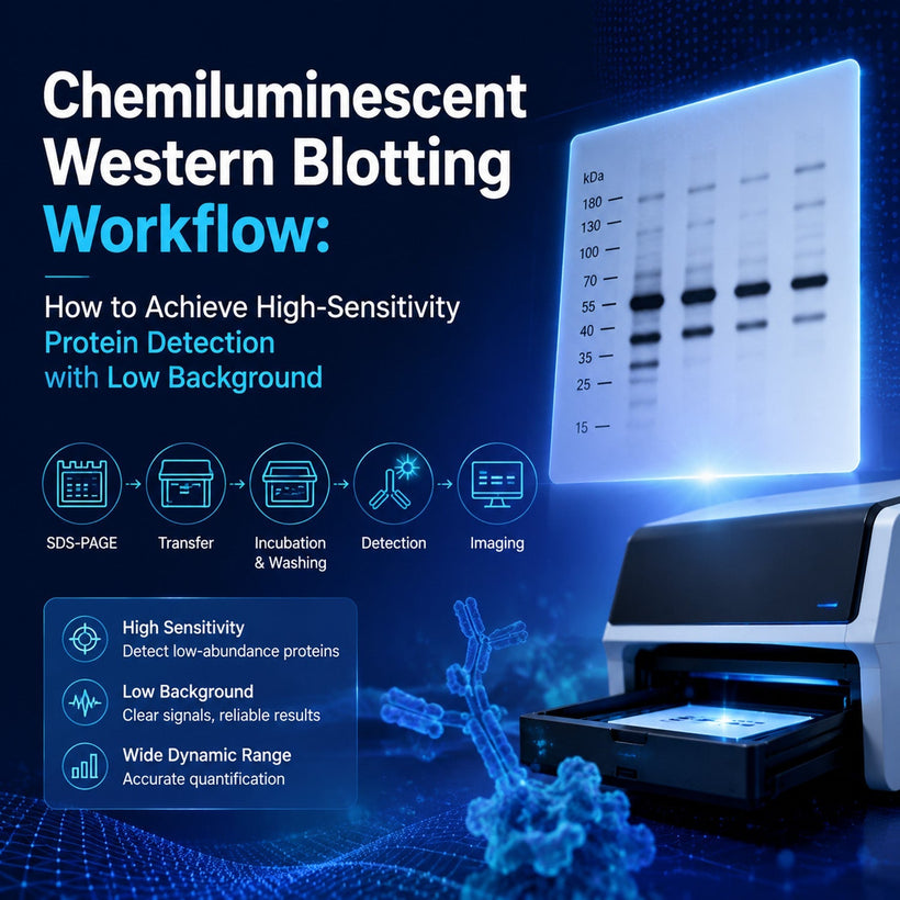 Chemiluminescent Western Blotting Workflow: How to Achieve High-Sensitivity Protein Detection with Low Background