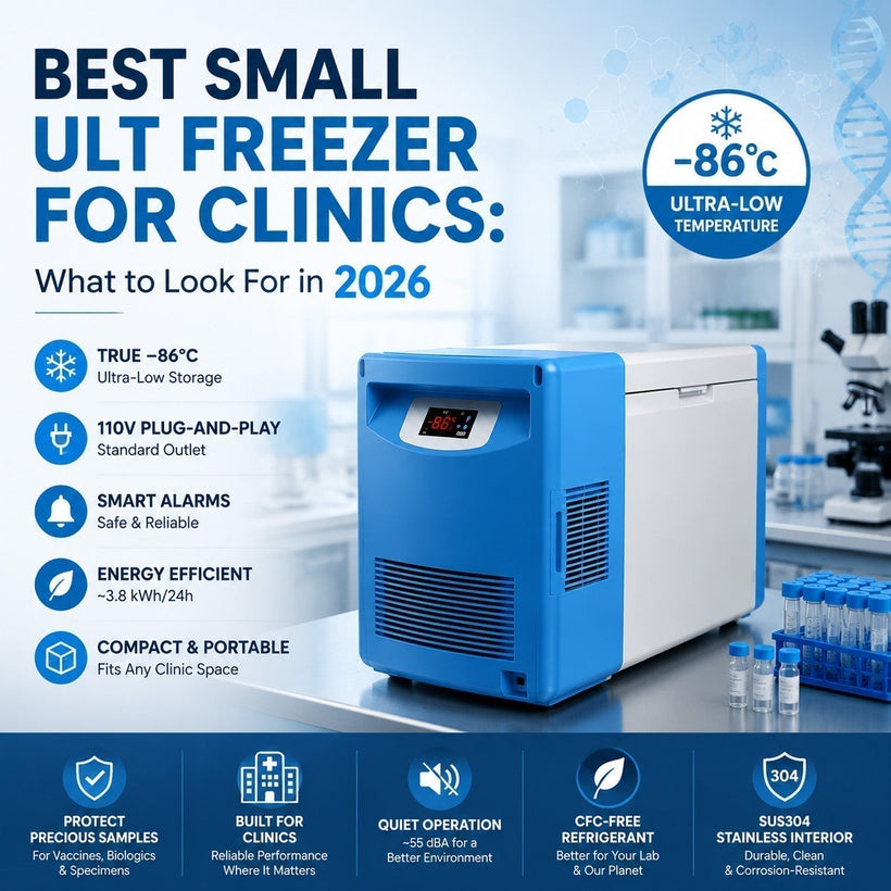 Best Small ULT Freezer for Clinics: What to Look For in 2026