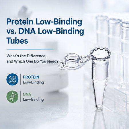 Protein Low-Binding vs. DNA Low-Binding Tubes: What's the Difference, and Which One Do You Need?