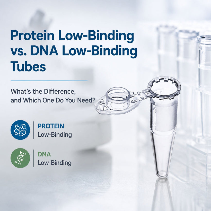 Protein vs DNA low-binding microcentrifuge tubes comparison for biomolecule sample protection