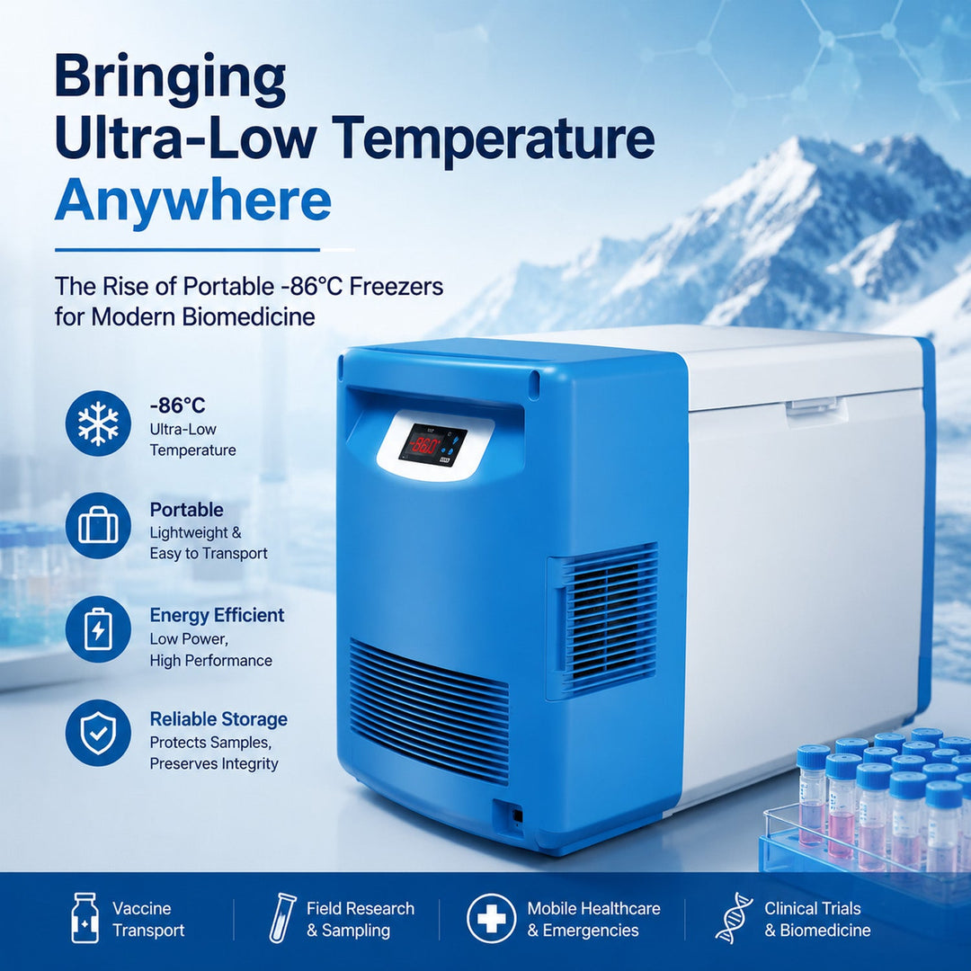 Bringing Ultra-Low Temperature Anywhere: The Rise of Portable -86°C Freezers for Modern Biomedicine