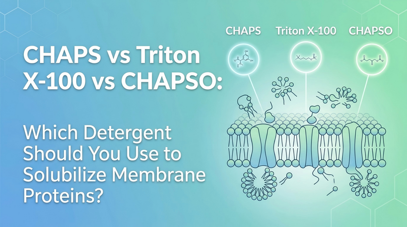 CHAPS vs Triton X-100 vs CHAPSO: Which Detergent Should You Use to Solubilize Membrane Proteins?