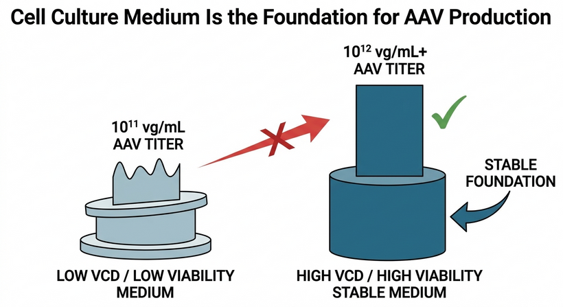 Serum-Free HEK293 and AAV Upstream Process Research: Roles of Holo-Transferrin, LR3 IGF-1, and TPO in Medium Development
