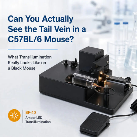 Can You Actually See the Tail Vein in a C57BL/6 Mouse?