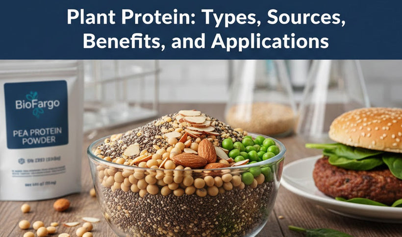 Plant Protein: Types, Sources, Benefits, and Applications