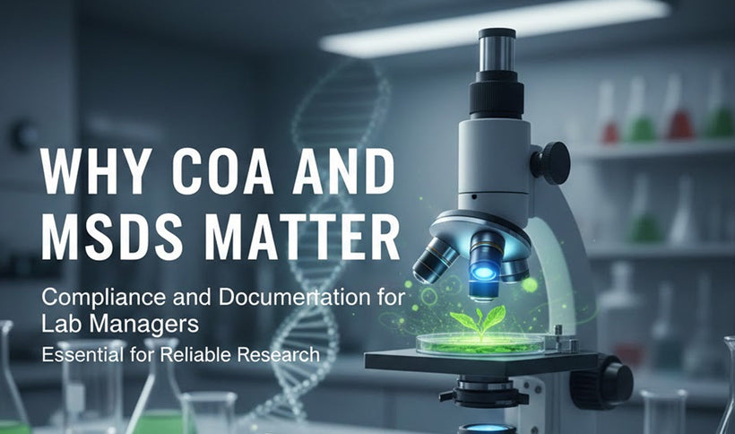 Why COA and MSDS Matter When Choosing a Culture Medium