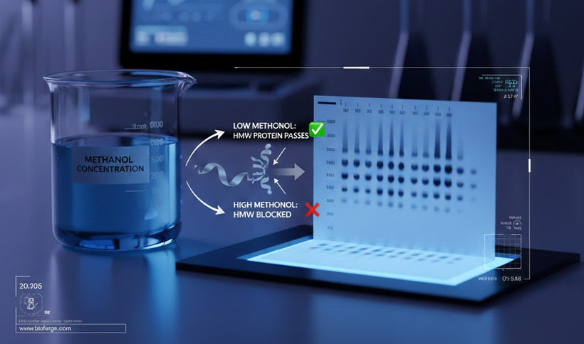 High Molecular Weight Protein Transfer Failures: The Critical Role of Methanol Concentration in Western Blotting