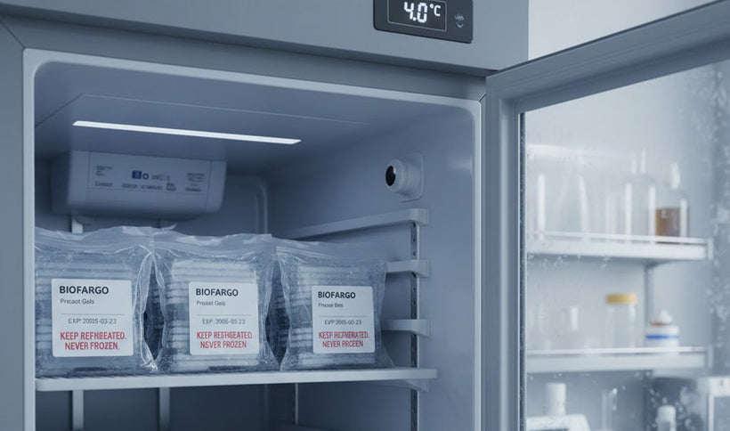 Keep Precast Gels Refrigerated—Never Frozen