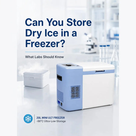 Can You Store Dry Ice in a Freezer? (And When You Need a ULT Instead)