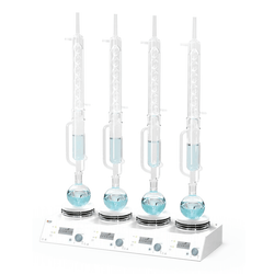 4/6 Channel LCD Digital Hotplate Magnetic Stirrer-DLAB - Biofargo - 