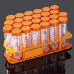 50 mL Centrifuge Tubes Sterile Max 12000 × g with Flat Screw Cap Rack Packed Biofargo