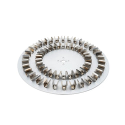 Disk Accessories Type-1 for MX-RD-Pro tube rotator, 60-position 1.5 mL centrifuge tube holder on white background