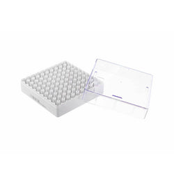 100-Well Open-Bottom Barcoded Cryogenic Box, 2-Inch Height