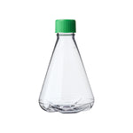 1 L PC Erlenmeyer Flask – PTFE-Lined Screw Vent Cap – Baffled Concave Bottom – Sterilized – Biofargo