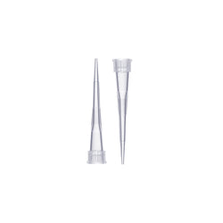 10 µL universal low retention pipette tips in bagged packaging