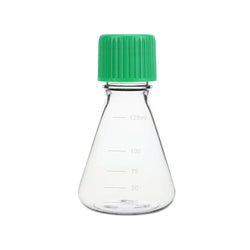 125 mL PC Erlenmeyer Flask – PTFE-Lined Screw Vent Cap – Flat Bottom – Sterilized – Biofargo