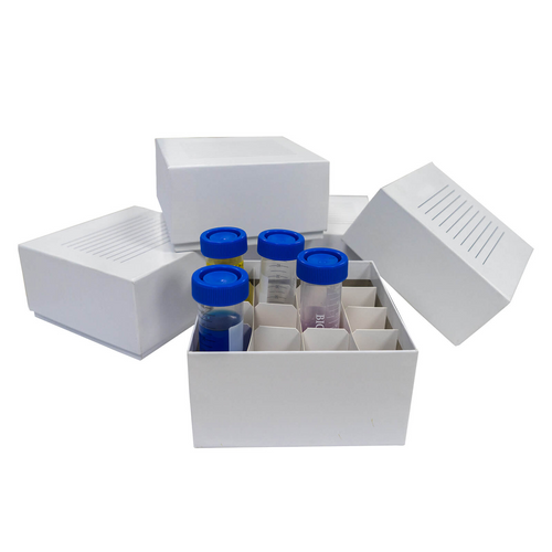 Cardboard Centrifuge Tube Boxes- (White, 16-Well, 36-Well)