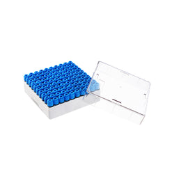 100-Well Open-Bottom Barcoded Cryogenic Box, 2-Inch Height