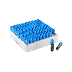 100-Well Open-Bottom Barcoded Cryogenic Box, 2-Inch Height