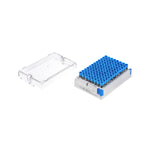 -196 °C 96 Wells 2D Barcoded SBS Cryogenic Box Removable Lid for 0.75mL Cryo-Tube