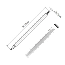 50 mL PS Sterile Serological Pipettes Dual Scales with Filter Barrier Sterile Individual Packed