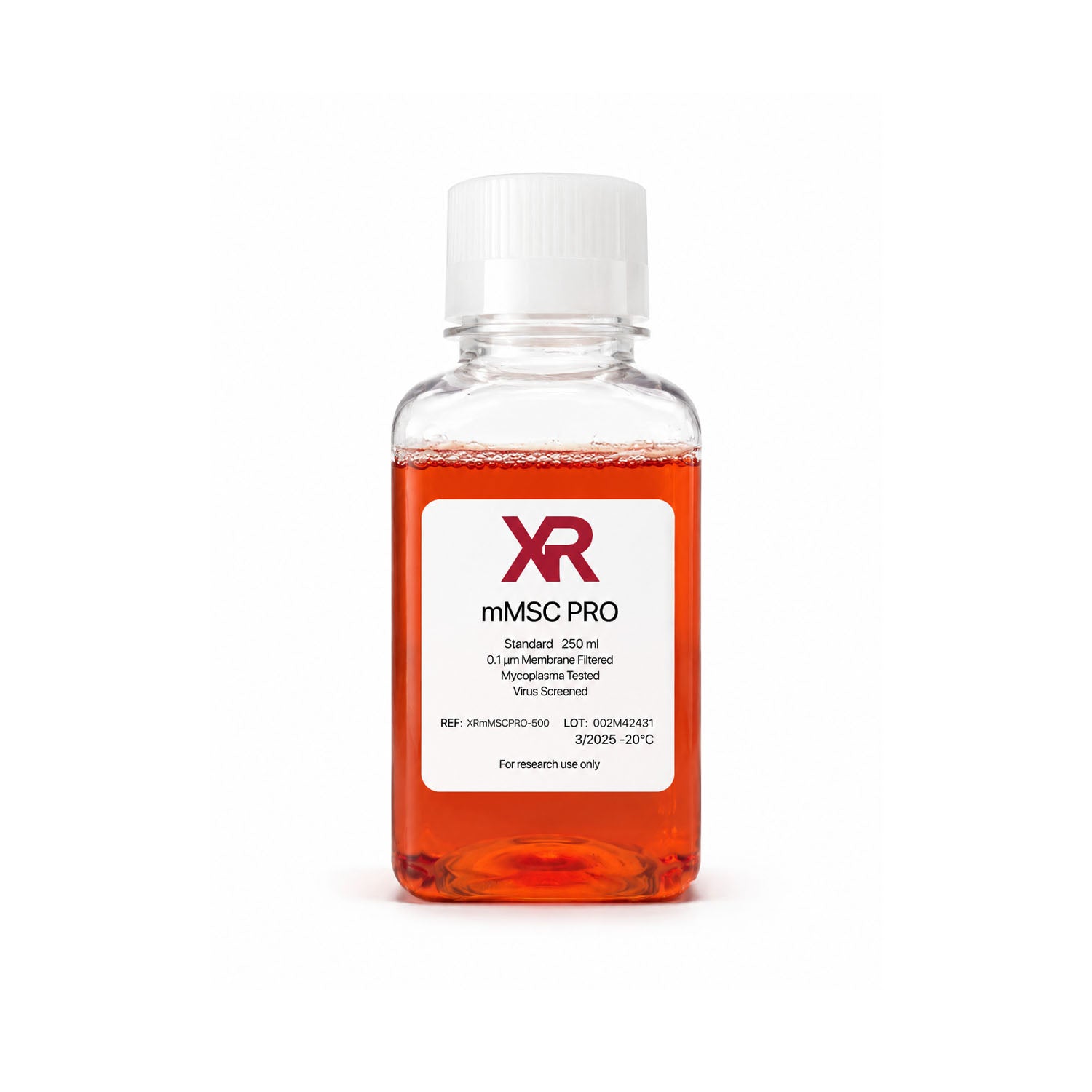 XR mMSC Pro mouse mesenchymal stem cell low serum complete medium bottle