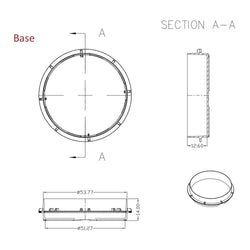 60x15 mm Cell Culture Dish NonTreated with Grip Ring Sterile