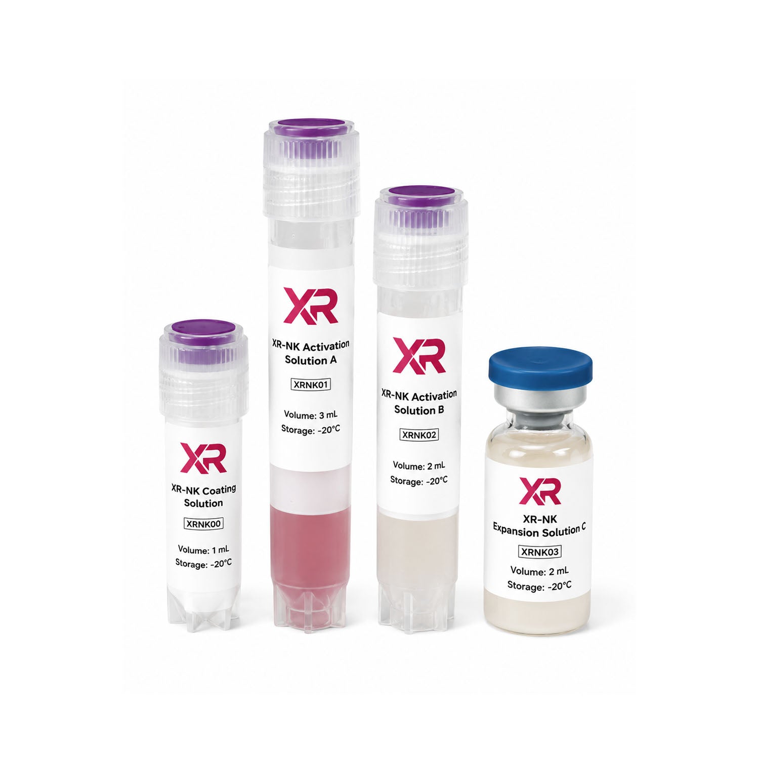 XR NK Expansion Supplement feeder-free NK cell expansion supplement product components and reagent packaging