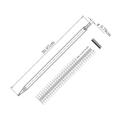 25 mL PS Sterile Serological Pipettes Dual Scales with Filter Barrier Sterile Individual Packed