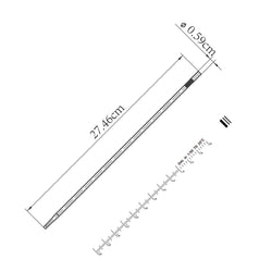 2 mL PS Sterile Serological Pipettes Dual Scales with Filter Barrier Sterile Individual Packed