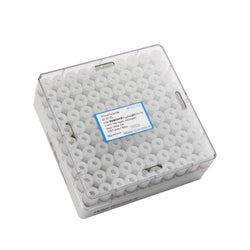 2.0 mL Triple-Code 2D Barcoded CryoMark® Cryo Tubes, External Screw Cap, Sterile, Liquid Nitrogen Resistant, Open-Bottom SBS Box, 10 × 10 Format