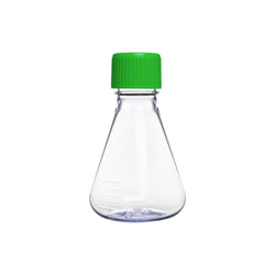 250 mL PC Erlenmeyer Flask – PTFE-Lined Screw Vent Cap – Flat Bottom – Sterilized – Biofargo
