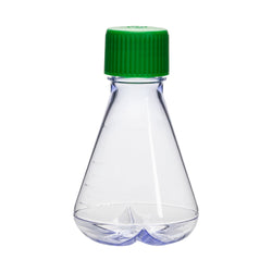 250 mL PC Erlenmeyer Flask – PTFE-Lined Screw Vent Cap – Baffled Concave Bottom – Sterilized – Biofargo