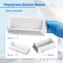 55mL PS Solution Basins Sterile Individually Packaged