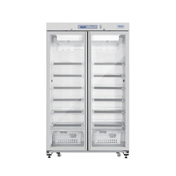 2~8℃ 1031L (36.4 cu.ft) Upright Pharmacy Refrigerator, Glass Door - Haier