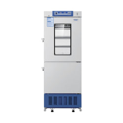 2~8℃ Refrigerator & -10~-40℃ Combined Biomedical Freezer, 300L (10.6 cu.ft) Upright Dual-Temperature Storage - Haier