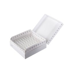 -196℃ 81 Wells, 100 Wells Paper Cryogenic Box-2in for 0.5-2.0mL Microtubes