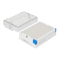 96-Well Open-Bottom Barcoded Cryogenic Box, 2-Inch Height, for 1mL Cryo Tubes