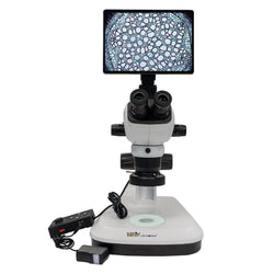 Trinocular Microscope-Eyepiece with 10X magnification and 23mm adjustable viewing-With 10.5 inch Android smart all-in-one-1 unit per case-Biologix - Biofargo - 