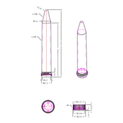 15 mL Centrifuge Tubes Sterile Max 12000 × g with Flat Screw Cap Rack Packed