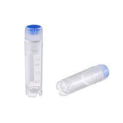 2 mL Cryo Tubes, Concave Cap with O-ring, Sterile, Bag-Packed, 100 Tubes/Bag