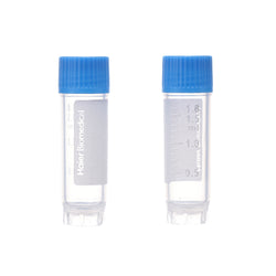 1.5 mL Cryo Tubes, Blue Flat Cap, Sterile, Bag-Packed, 100 Tubes/Bag