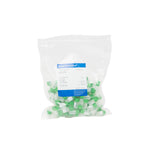 0.5 mL Cryo Tubes, Green Flat Cap, Sterile, Bag-Packed, 100 Tubes/Bag